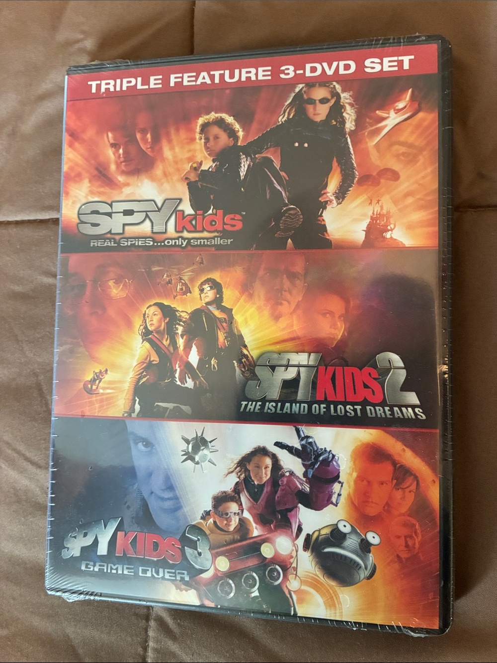 Spy kids Triple Feature 3-DVD Set - New